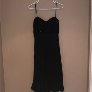 BLACK MIDI FORMAL DRESS